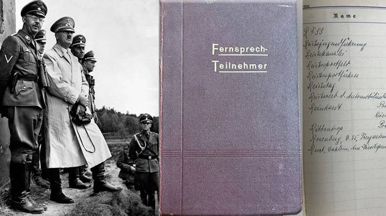 Σε δημοπρασία ο τηλεφωνικός κατάλογος του «σατανά» με όλα το ονόματα των Ναζί (εικόνα)